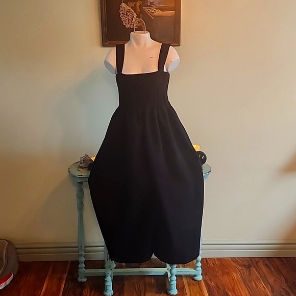 SZ L BLK Overalls - Picture 1 of 3